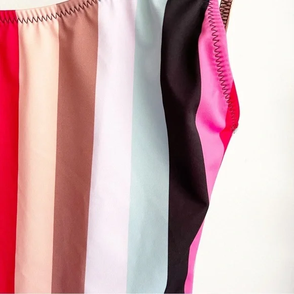 Solid & Striped Anne Marie Malibu Stripe One Piece - Picture 6 of 7